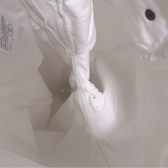 Abercrombie & Fitch Jeans Curve Love White Ultra High Rise Kick Flare 4 / 27 - Picture 8 of 11